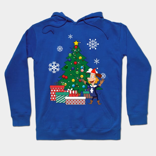 Albert The Fifth Musketeer Around The Christmas Tree Hoodie by Nova5